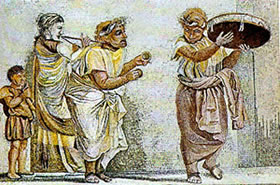 Clicca per ingrandire Reports - Antico mosaico Etrusco